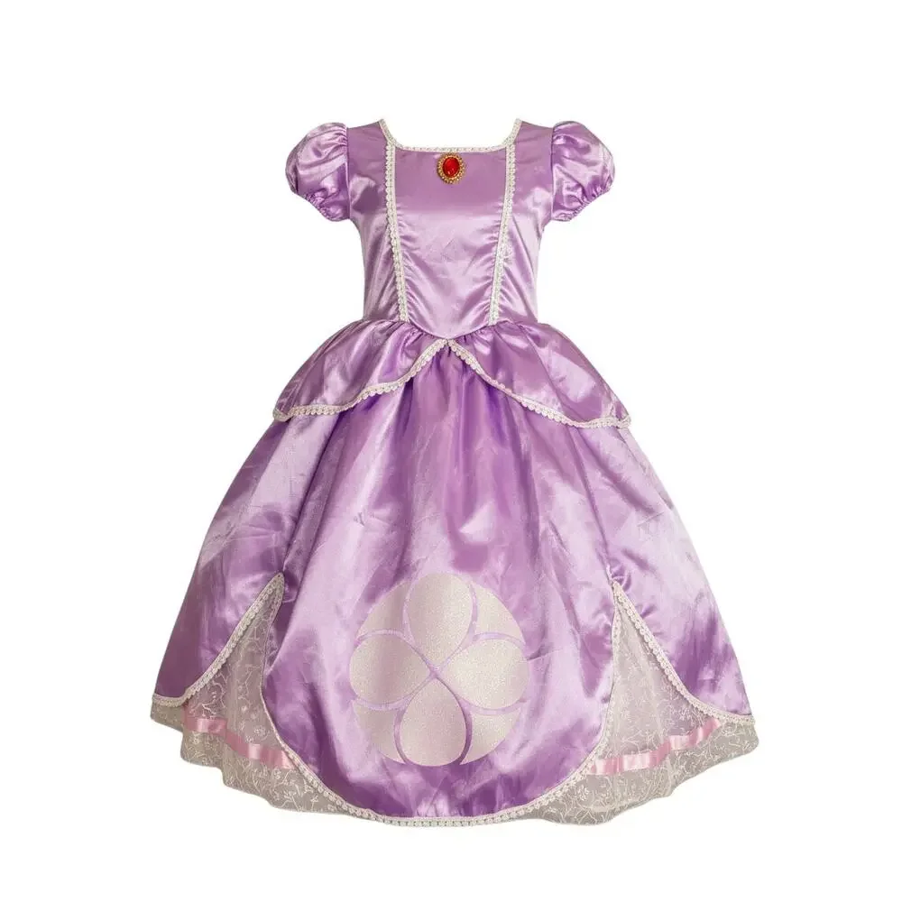 Official Disney Store Princess Sofia the First Costume Gown Purple Girls 7-8